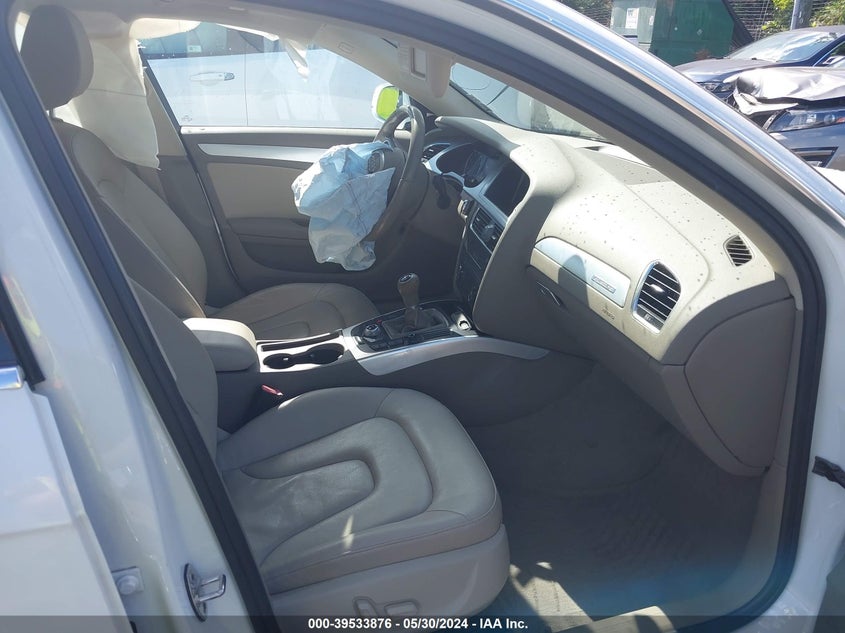 2012 Audi A4 2.0T Premium VIN: WAUHFAFL1CA119406 Lot: 39533876