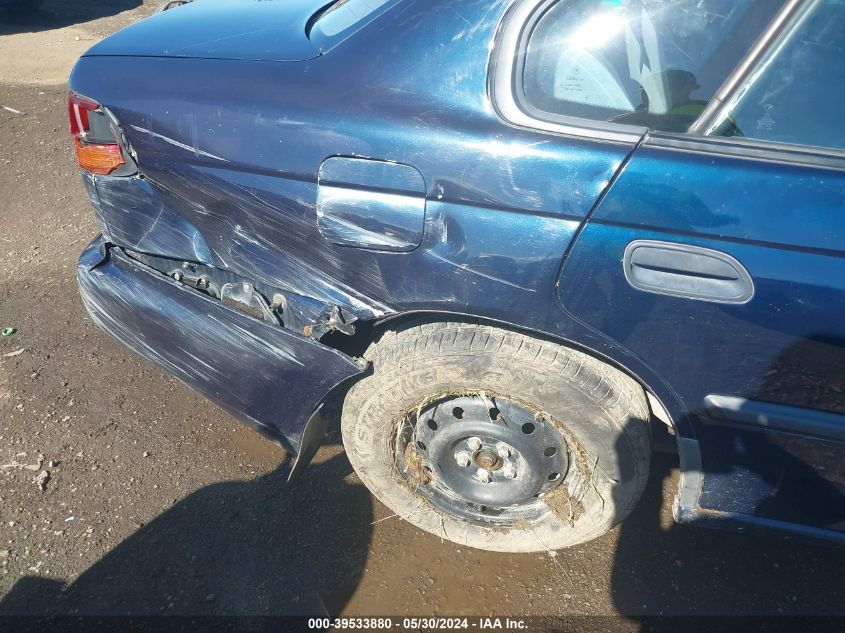 1996 Subaru Legacy L VIN: 4S3BD4357T7208805 Lot: 39533880