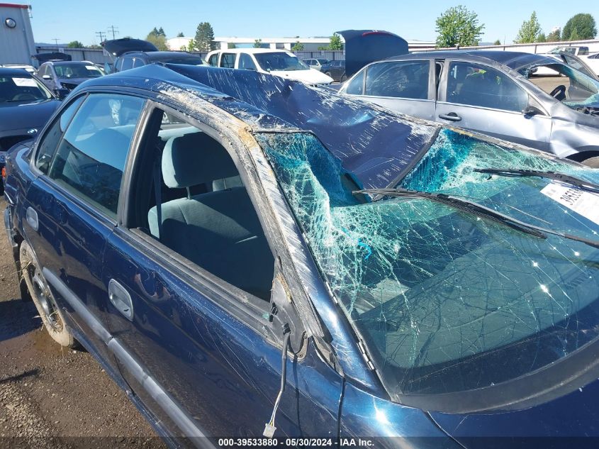 1996 Subaru Legacy L VIN: 4S3BD4357T7208805 Lot: 39533880
