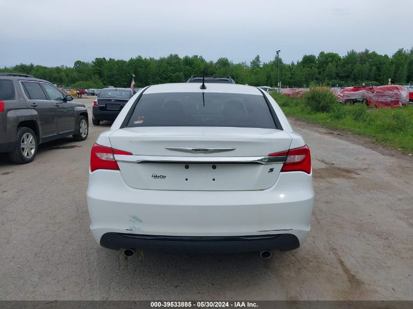 2012 Chrysler 200 S VIN: 1C3CCBHG0CN159324 Lot: 39533885