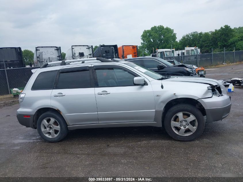 2003 Mitsubishi Outlander Xls VIN: JA4LZ41G03U046974 Lot: 39533897