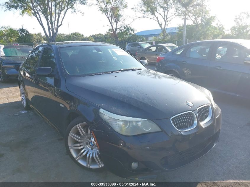 2010 BMW 550 I VIN: WBANW5C53ACT56593 Lot: 39533898