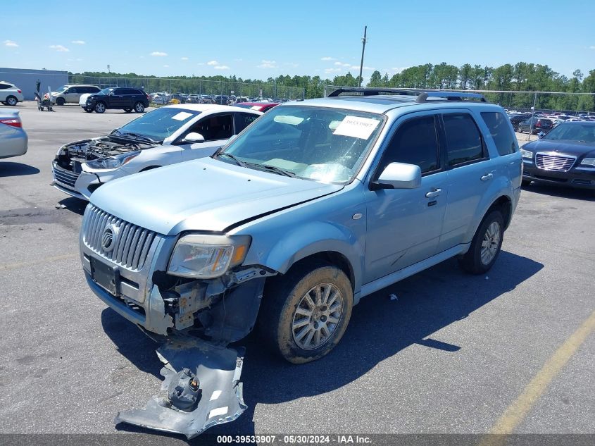 2009 Mercury Mariner Premier VIN: 4M2CU97G69KJ08000 Lot: 39533907