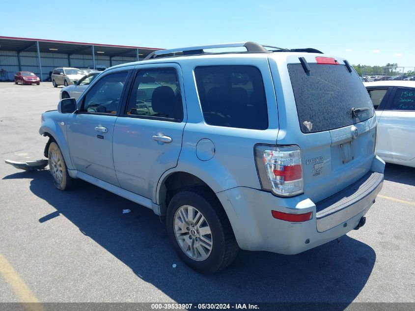 2009 Mercury Mariner Premier VIN: 4M2CU97G69KJ08000 Lot: 39533907