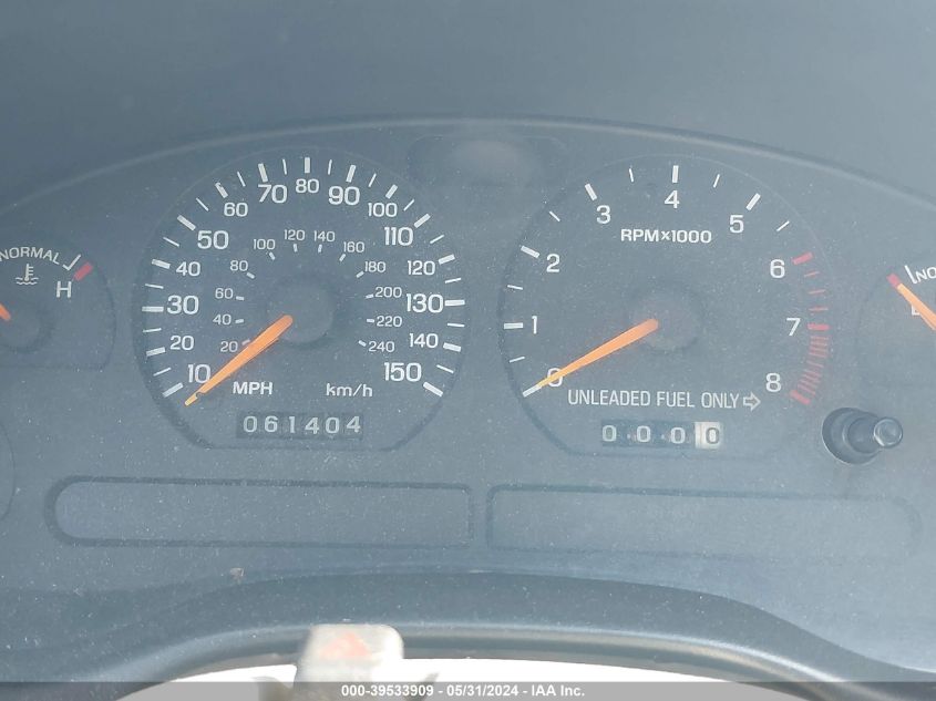 1998 Ford Mustang Gt VIN: 1FAFP42XXWF151267 Lot: 39533909