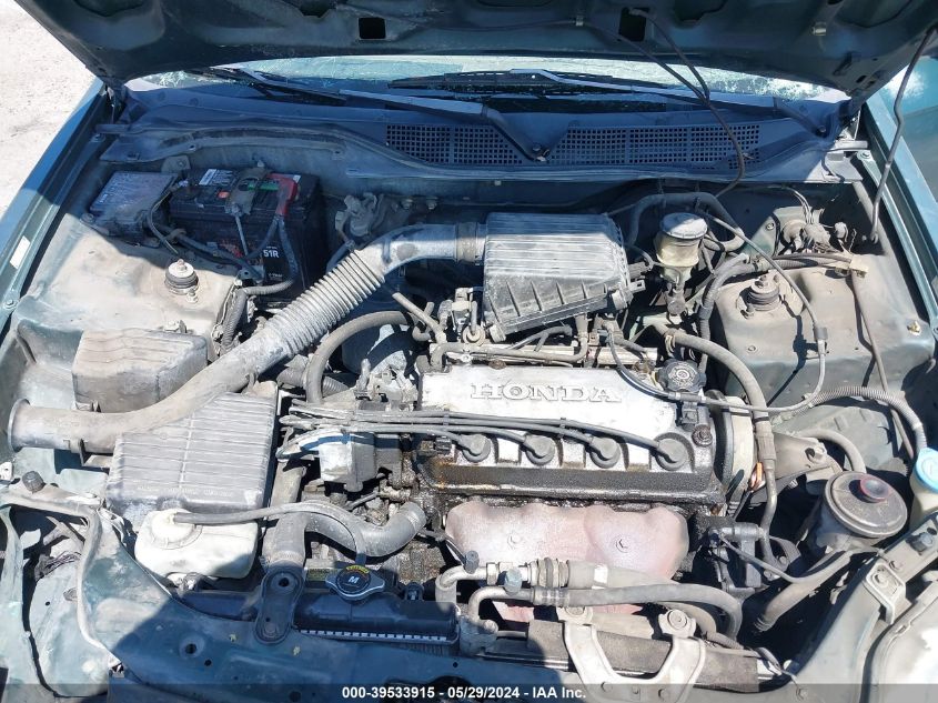 1999 Honda Civic Value Package VIN: 2HGEJ6617XH520094 Lot: 39533915