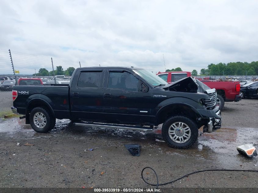 2013 Ford F-150 Lariat VIN: 1FTFW1ET3DFB17494 Lot: 39533919