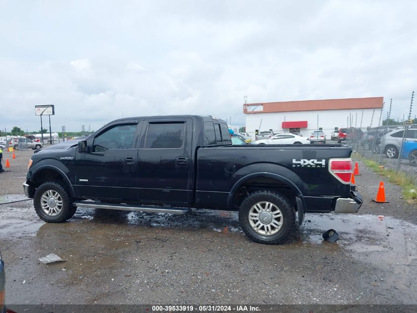 2013 Ford F-150 Lariat VIN: 1FTFW1ET3DFB17494 Lot: 39533919