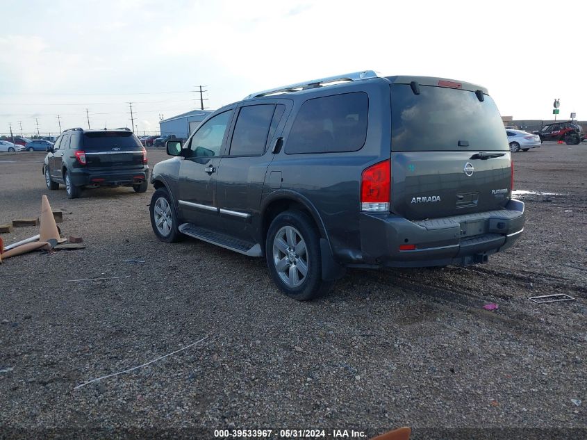 2011 Nissan Armada Platinum VIN: 5N1BA0NE2BN603463 Lot: 39533967