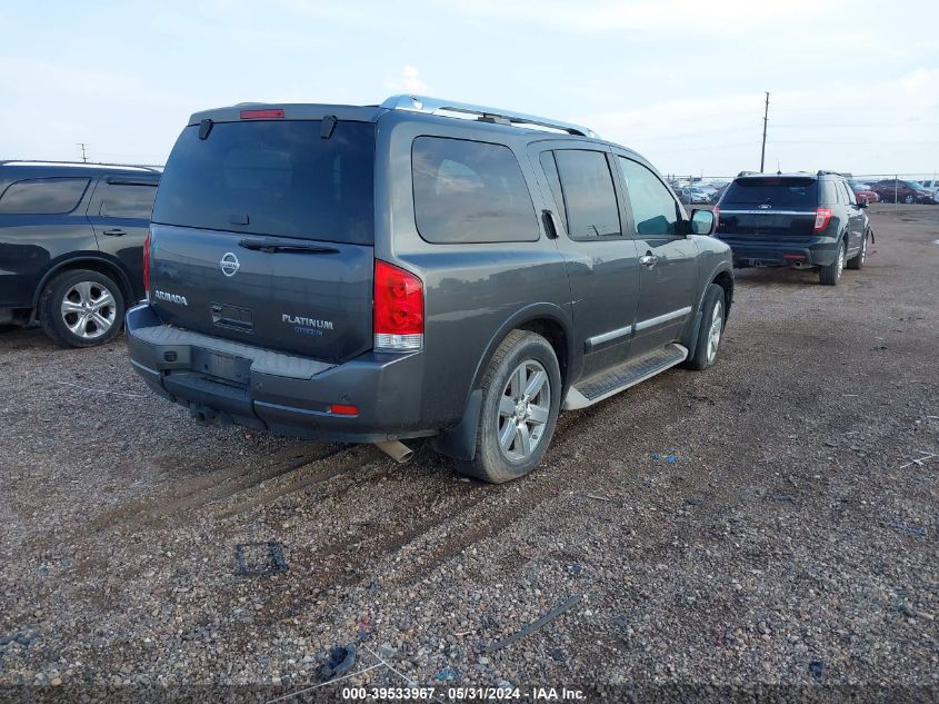 2011 Nissan Armada Platinum VIN: 5N1BA0NE2BN603463 Lot: 39533967