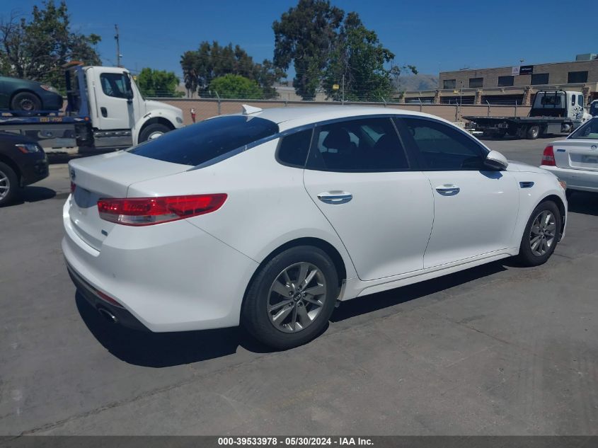 2016 Kia Optima Lx Turbo VIN: 5XXGT4L19GG073068 Lot: 39533978