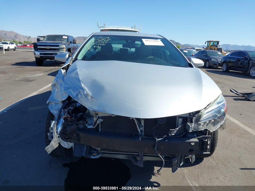 2017 Toyota Corolla Le VIN: 2T1BURHE5HC958490 Lot: 39533981
