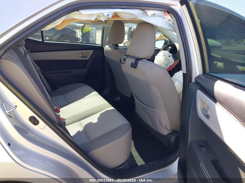 2017 Toyota Corolla Le VIN: 2T1BURHE5HC958490 Lot: 39533981