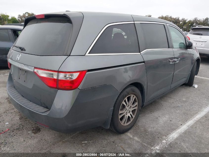 2012 Honda Odyssey Ex-L VIN: 5FNRL5H66CB053733 Lot: 39533984