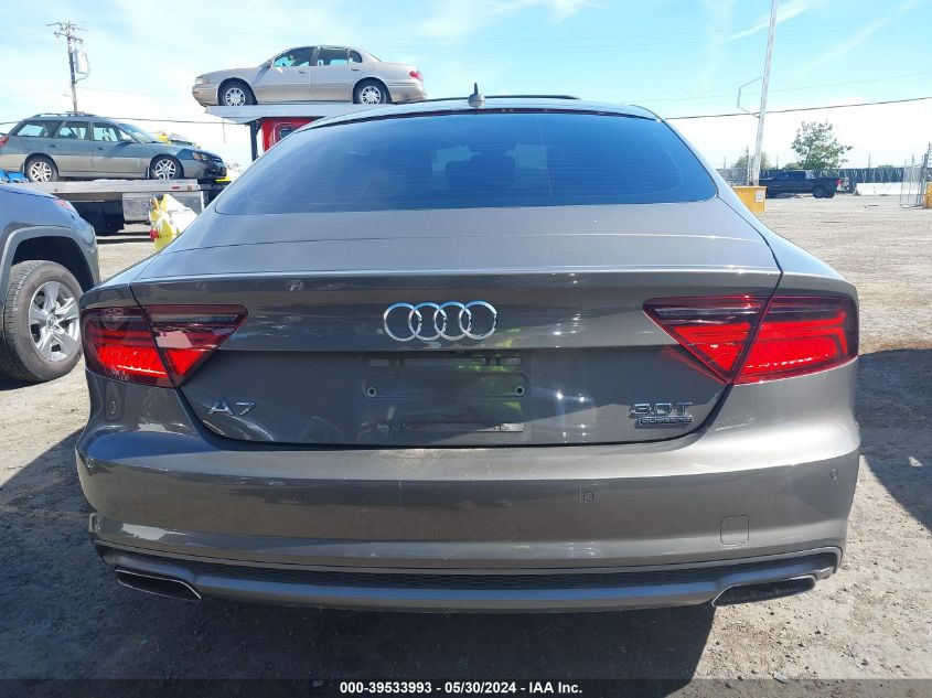 2016 Audi A7 Prestige VIN: WAU2GAFC9GN009642 Lot: 39533993