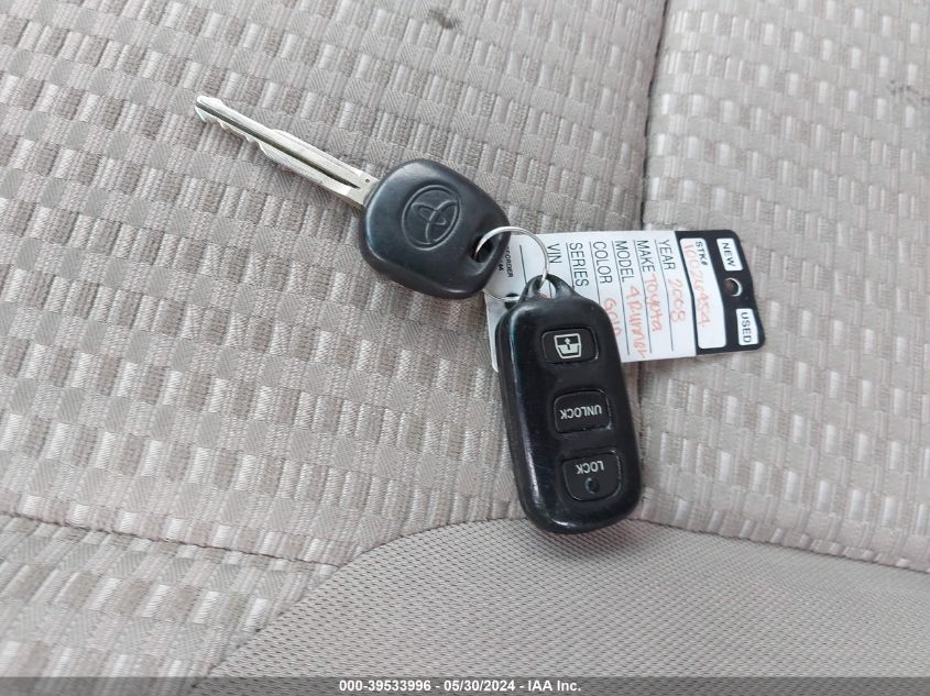 2008 Toyota 4Runner Sr5 V6 VIN: JTEZU14R680101187 Lot: 39533996