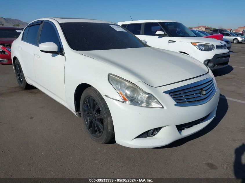 2013 Infiniti G37 Journey VIN: JN1CV6AP4DM714566 Lot: 39533999