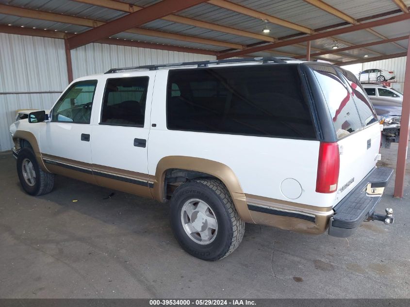 1999 GMC Suburban 1500 Sl VIN: 3GKFK16R9XG506890 Lot: 39534000