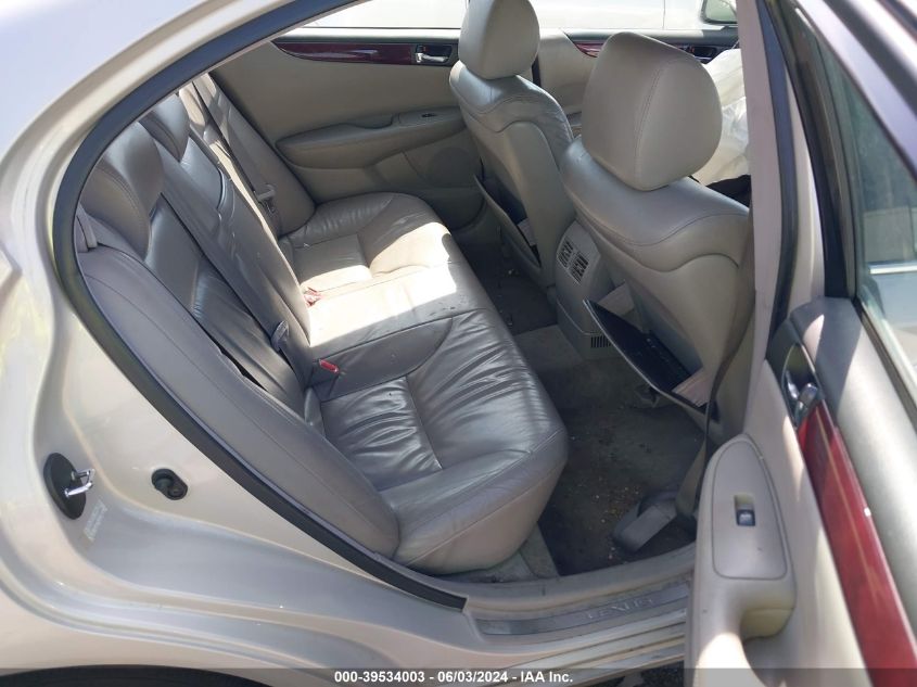 2003 Lexus Es 300 VIN: JTHBF30G030120258 Lot: 39534003