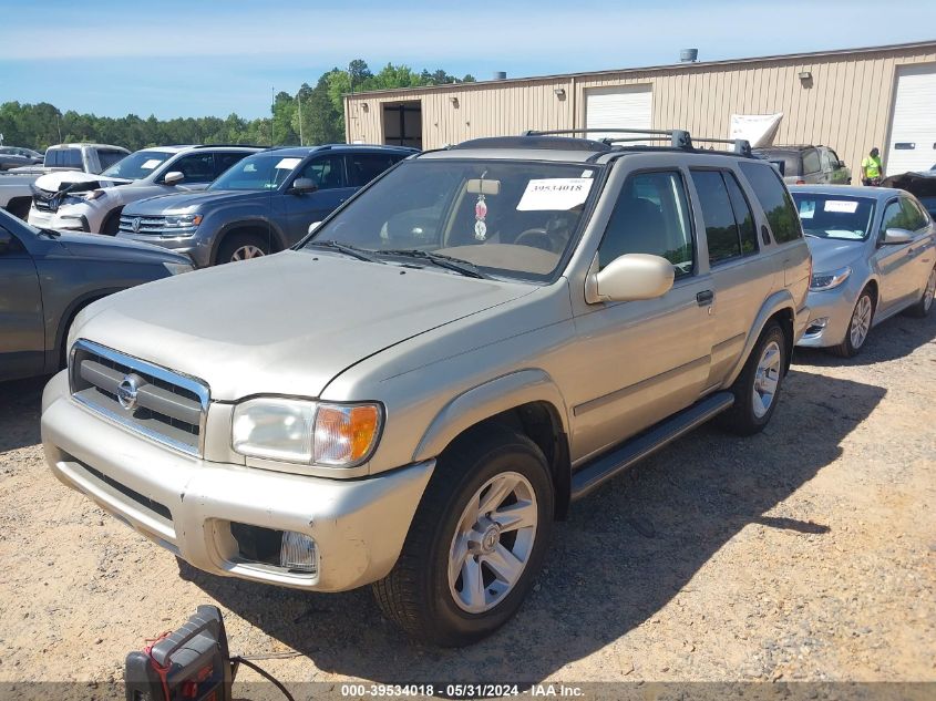 2003 Nissan Pathfinder Le/Se VIN: JN8DR09X73W709229 Lot: 39534018