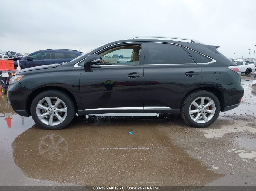 2012 Lexus Rx 350 VIN: 2T2ZK1BA1CC072120 Lot: 39534019