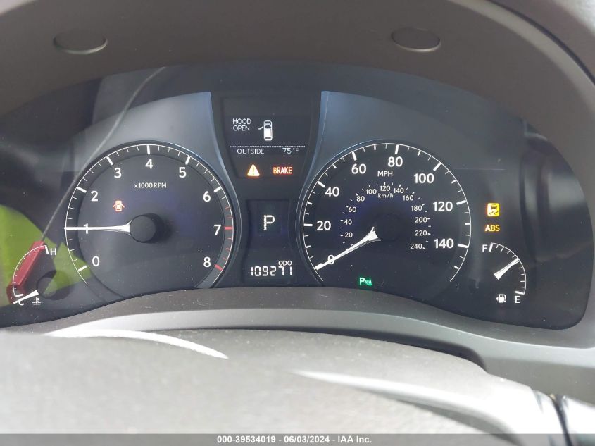 2012 Lexus Rx 350 VIN: 2T2ZK1BA1CC072120 Lot: 39534019