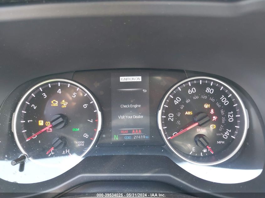 2022 Toyota Rav4 Xle VIN: 2T3P1RFV7NC285058 Lot: 39534025