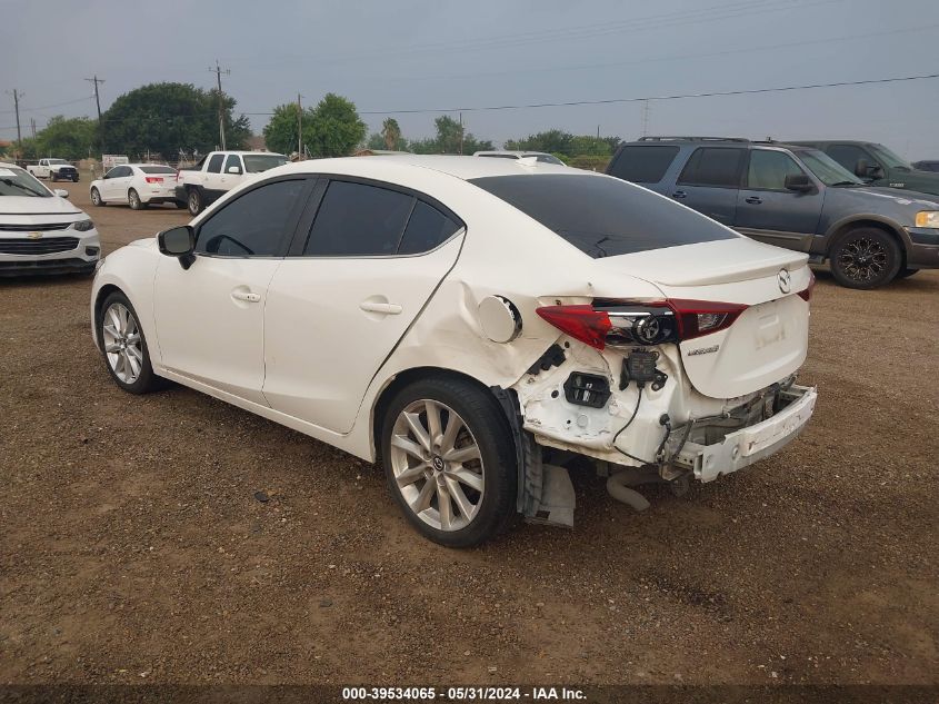 2017 Mazda Mazda3 Grand Touring VIN: JM1BN1W31H1104343 Lot: 39534065