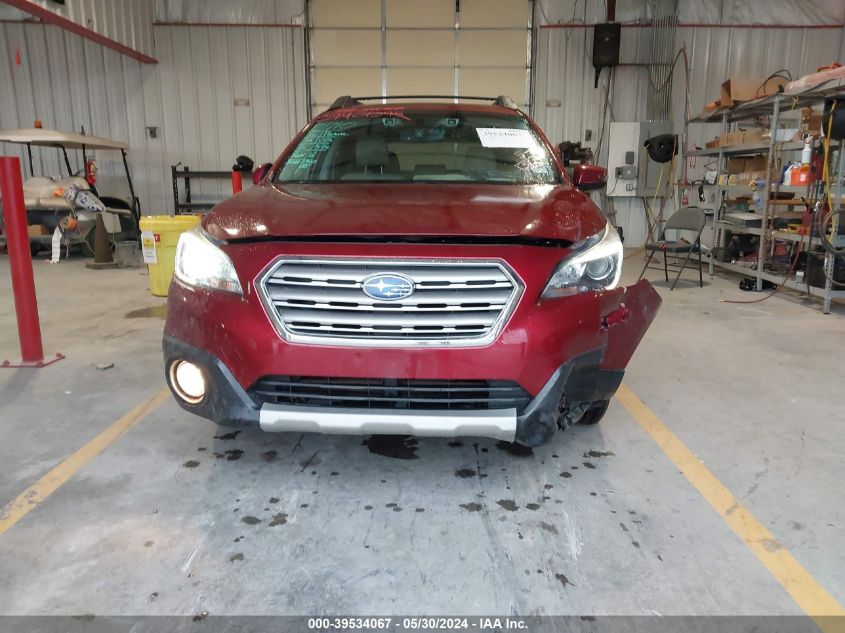 2017 Subaru Outback 2.5I Limited VIN: 4S4BSANC2H3314847 Lot: 39534067