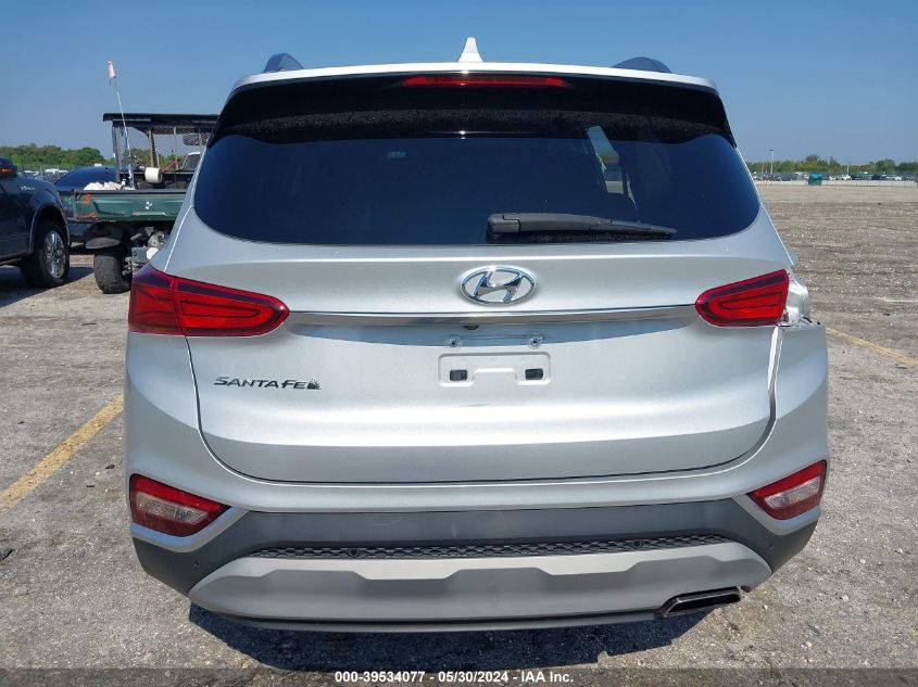 2019 Hyundai Santa Fe Sel Plus VIN: 5NMS33AD3KH080495 Lot: 39534077