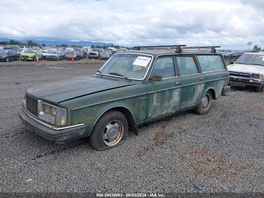 1983 Volvo 245 Dl/Gl VIN: YV1AX8858D1450553 Lot: 39534083