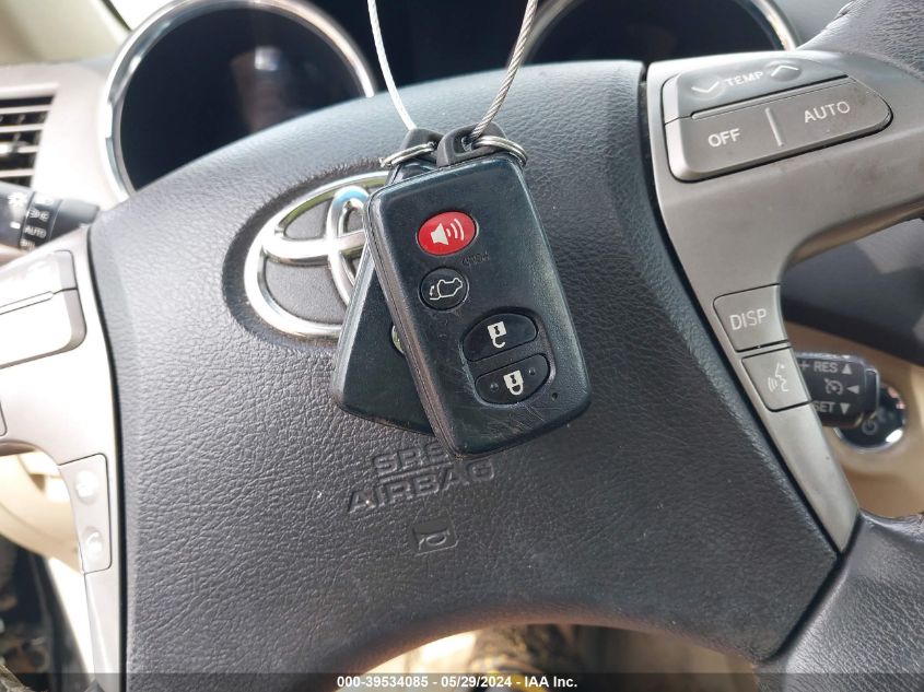 2009 Toyota Highlander Hybrid Limited VIN: JTEEW44A092028652 Lot: 39534085