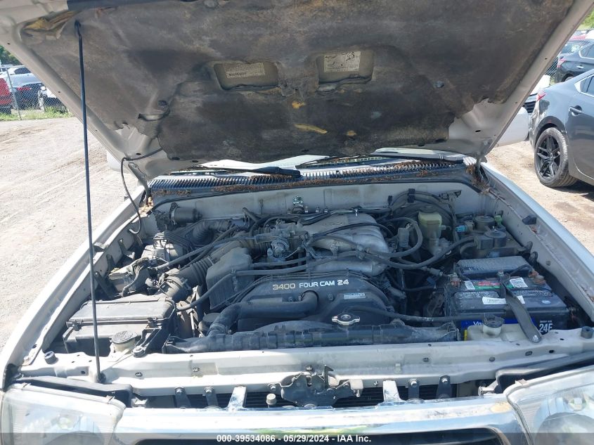 2000 Toyota 4Runner Sr5 V6 VIN: JT3GN86R6Y0166429 Lot: 39534086