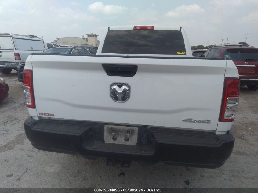 2022 Ram 2500 Tradesman VIN: 3C6UR5CJ9NG130975 Lot: 39534096