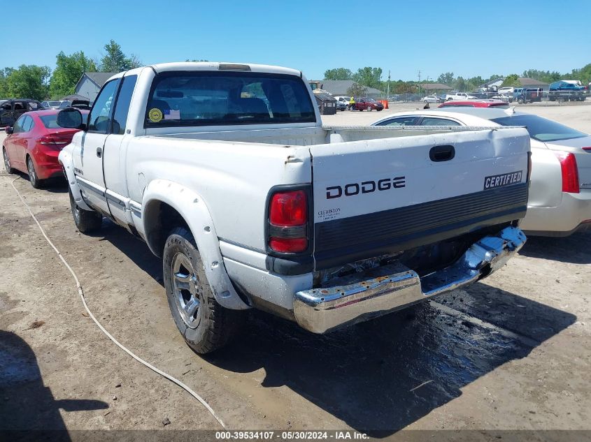 1999 Dodge Ram 1500 St VIN: 3B7HC13Y4XM558023 Lot: 39534107