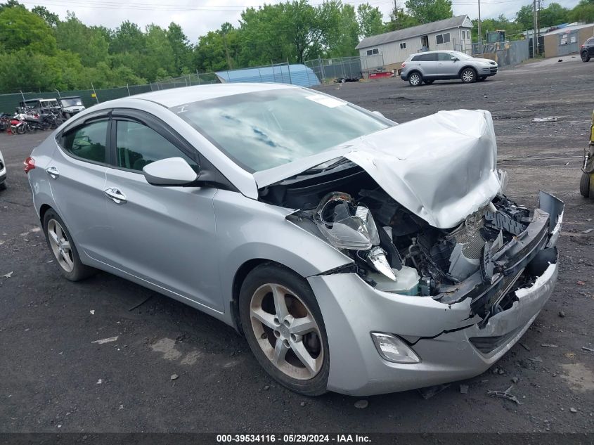 2013 Hyundai Elantra Gls VIN: 5NPDH4AE1DH390692 Lot: 39534116