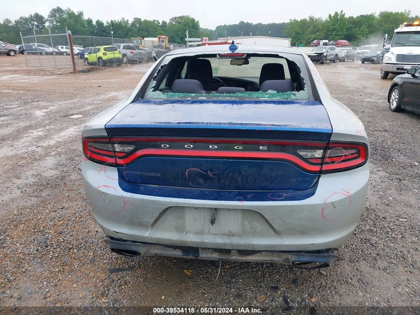 2016 Dodge Charger Sxt VIN: 2C3CDXHG1GH355636 Lot: 39534118