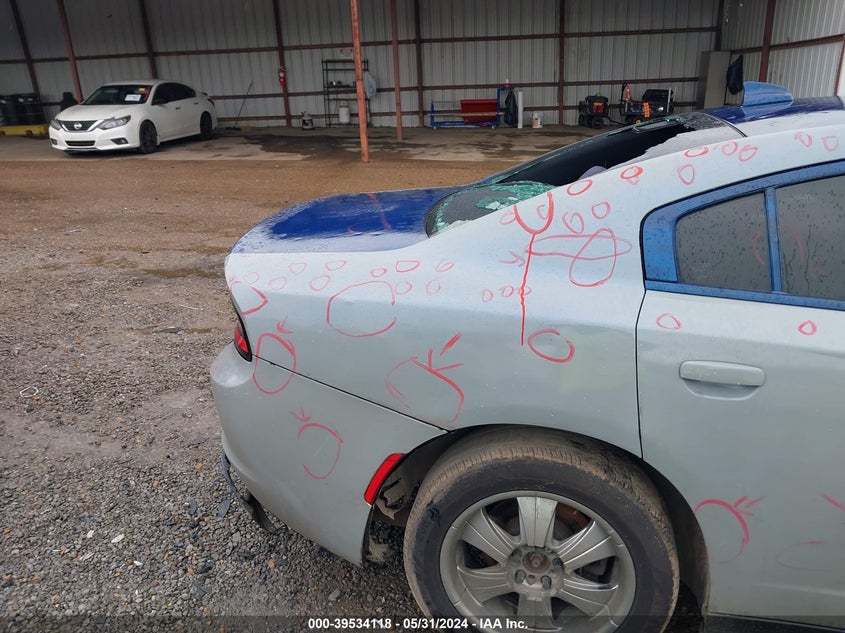 2016 Dodge Charger Sxt VIN: 2C3CDXHG1GH355636 Lot: 39534118