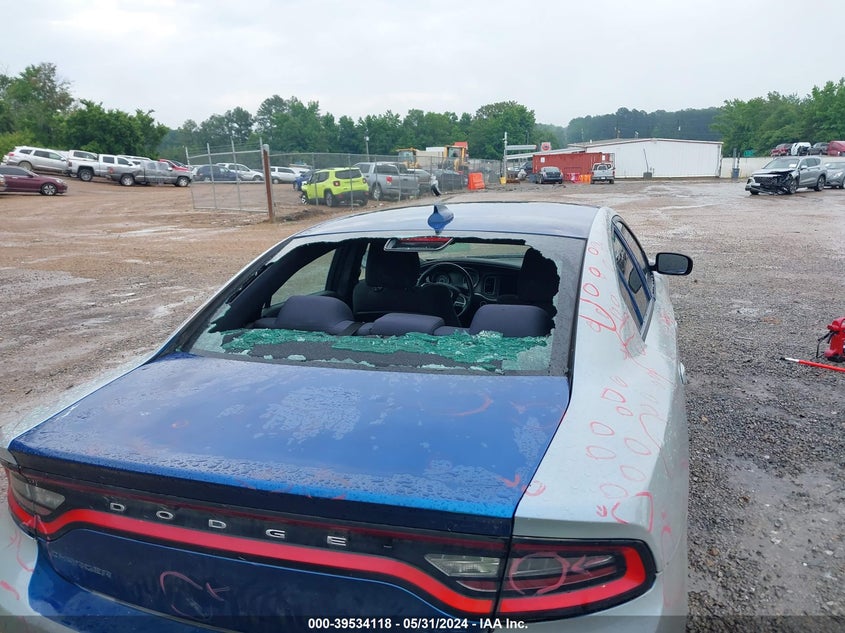 2016 Dodge Charger Sxt VIN: 2C3CDXHG1GH355636 Lot: 39534118