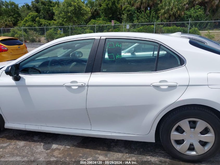 2019 Toyota Camry L VIN: 4T1B11HK0KU704210 Lot: 39534120