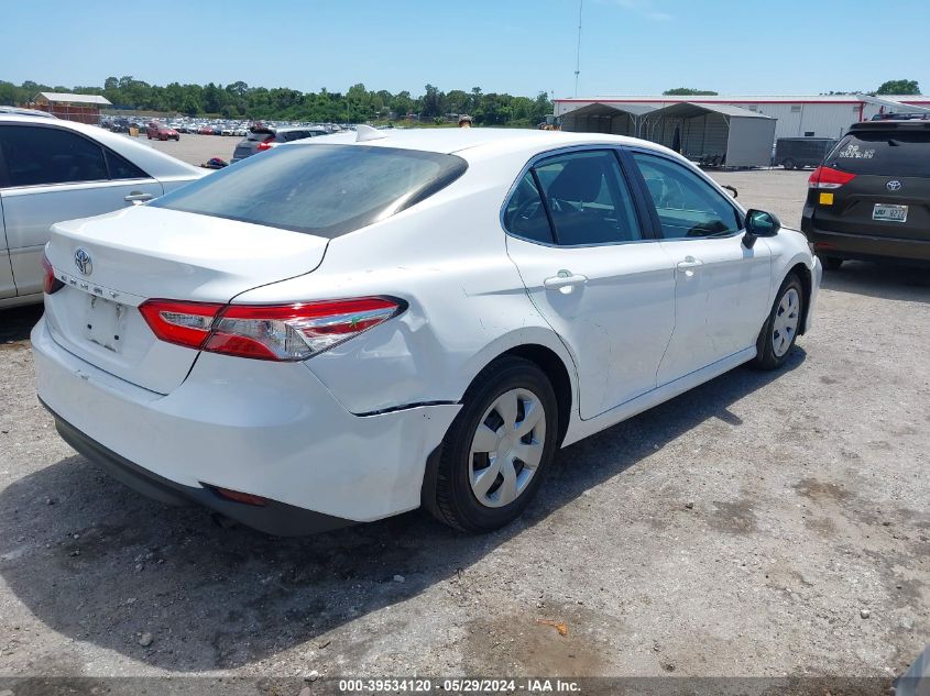 2019 Toyota Camry L VIN: 4T1B11HK0KU704210 Lot: 39534120