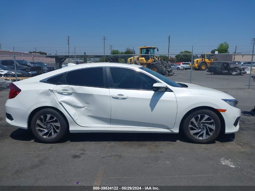 2018 Honda Civic Ex VIN: 2HGFC2F78JH566133 Lot: 39534122