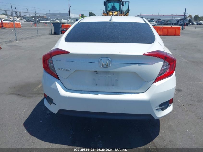 2018 Honda Civic Ex VIN: 2HGFC2F78JH566133 Lot: 39534122