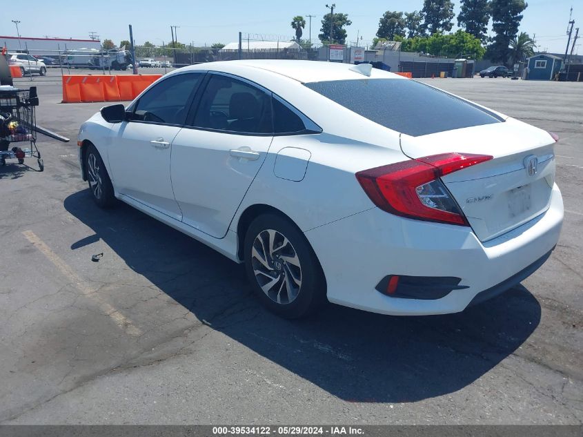 2018 Honda Civic Ex VIN: 2HGFC2F78JH566133 Lot: 39534122