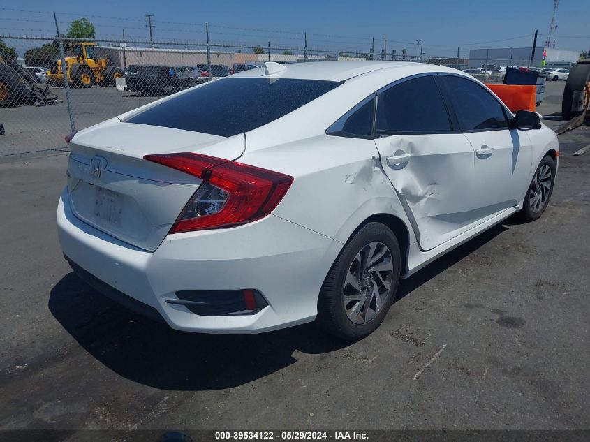 2018 Honda Civic Ex VIN: 2HGFC2F78JH566133 Lot: 39534122