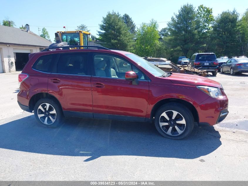 2017 Subaru Forester 2.5I Limited VIN: JF2SJAJC1HH588980 Lot: 39534123