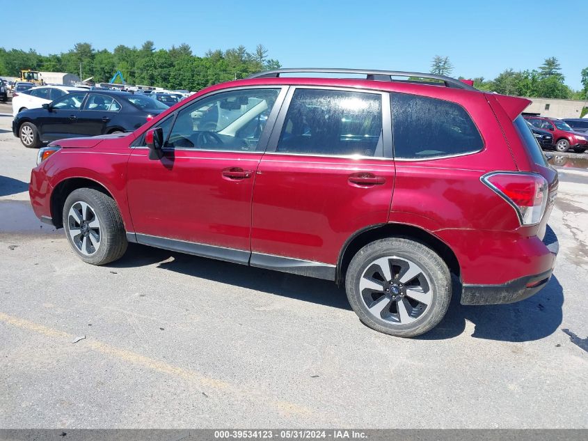 2017 Subaru Forester 2.5I Limited VIN: JF2SJAJC1HH588980 Lot: 39534123