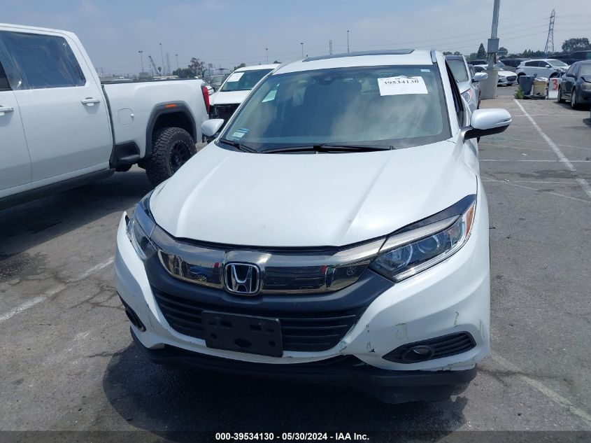 2022 Honda Hr-V 2Wd Ex VIN: 3CZRU5H51NM744665 Lot: 39534130