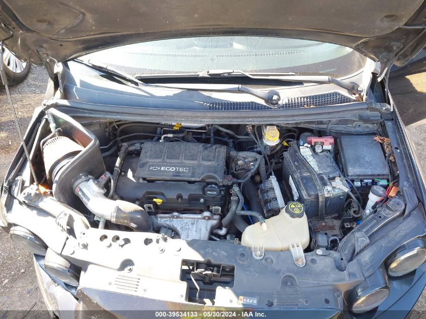 2014 Chevrolet Sonic Rs Manual VIN: 1G1JH6SB1E4164168 Lot: 39534133