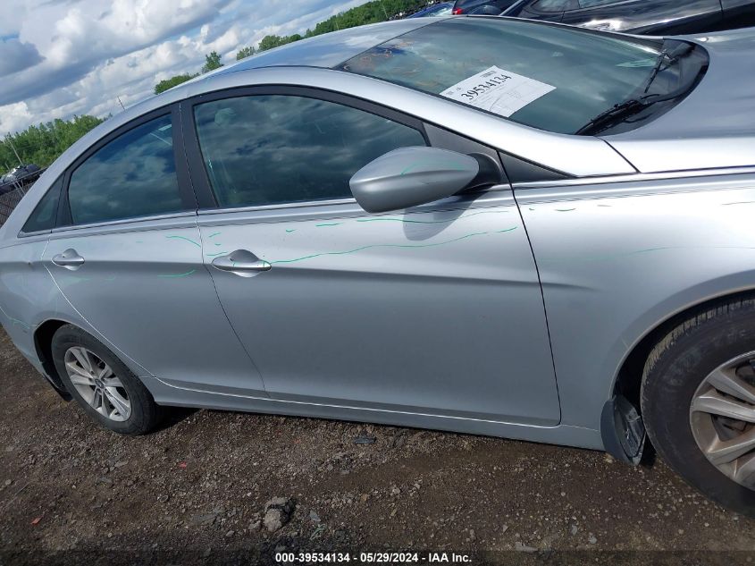 2013 Hyundai Sonata Gls VIN: 5NPEB4AC6DH690216 Lot: 39534134